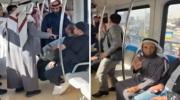 سؤال ديني ومسواك.. مواطن يثير الجدل بتوزيع هدايا على ركاب قطار الرياض